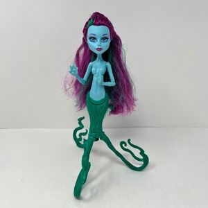 Monster High Great Scarrier Posea Reef Doll 2014 Mermaid Tentacles Collectible